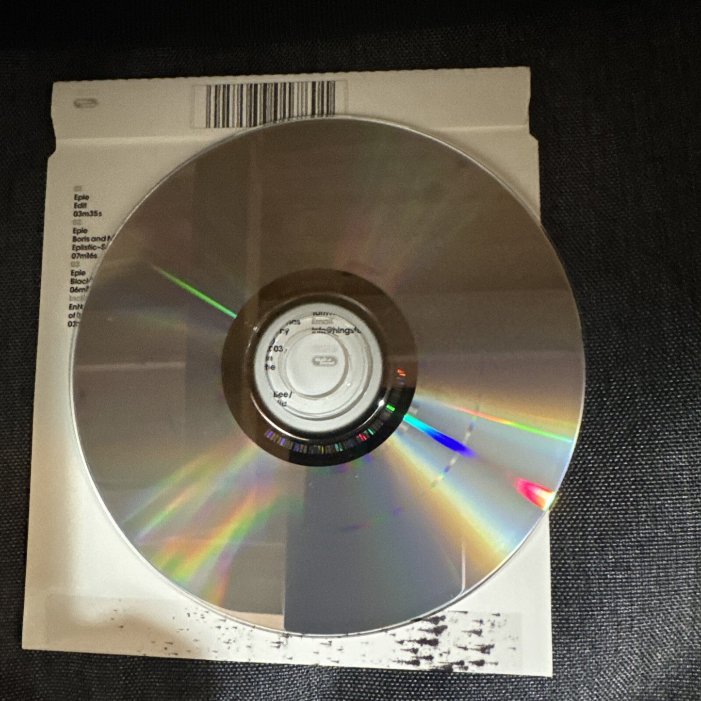 Röyksopp Eple 2003 WALLD080V CD Single, Enhanced