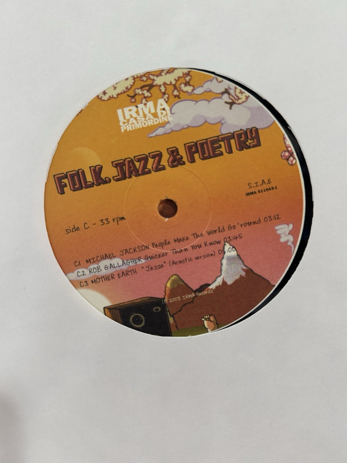 FOLK JAZZ & POETRY - IRMA 2LP COMPILATION ACID JAZZ FOLK ROCK FUNK SOUL