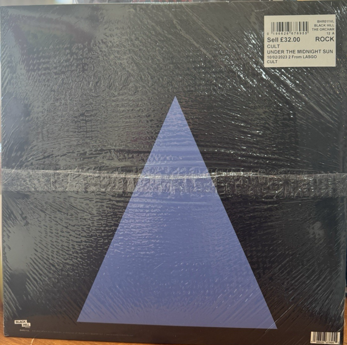 The Cult - Under the Midnight Sun LP Vinyl Black Vinyl Sealed