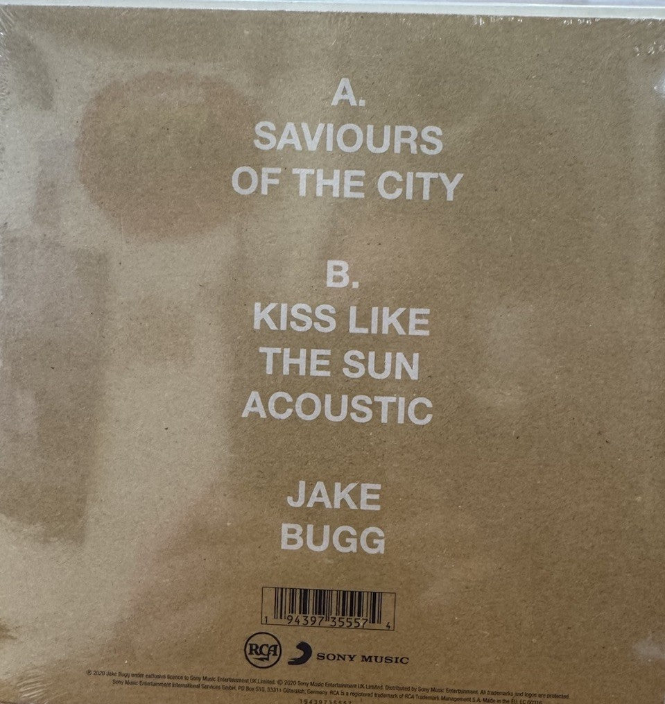 JAKE BUGG 7" Saviours of the City RECORD STORE DAY Ltd Edn. YELLOW Vinyl SEALED