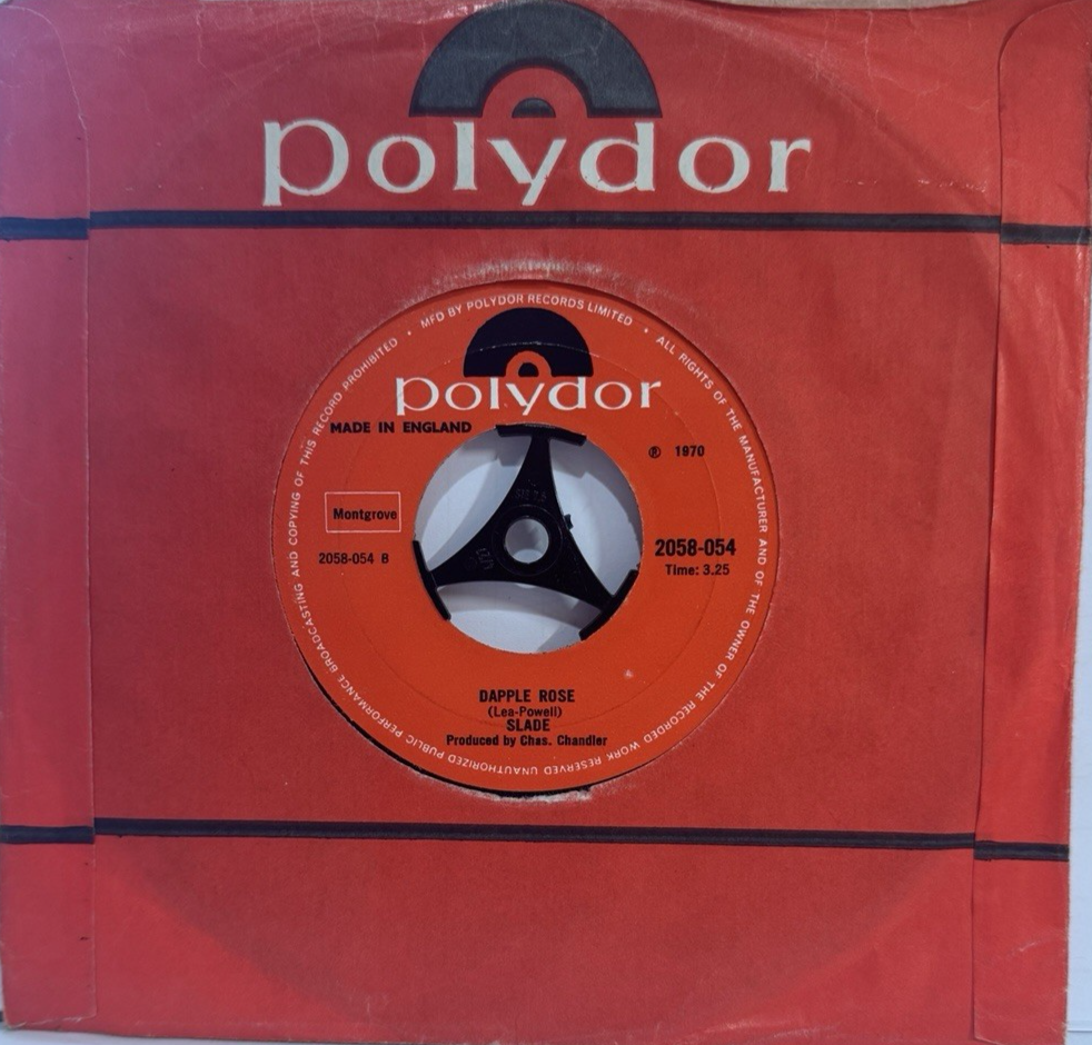 Slade – Know Who You Are / Dapple Rose | UK 7" 45 | 1970 | Polydor 2058-054