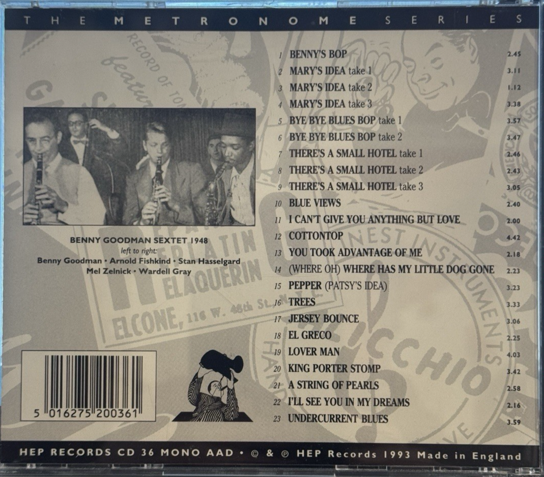 Benny's Bop 1948-49 Benny Goodman