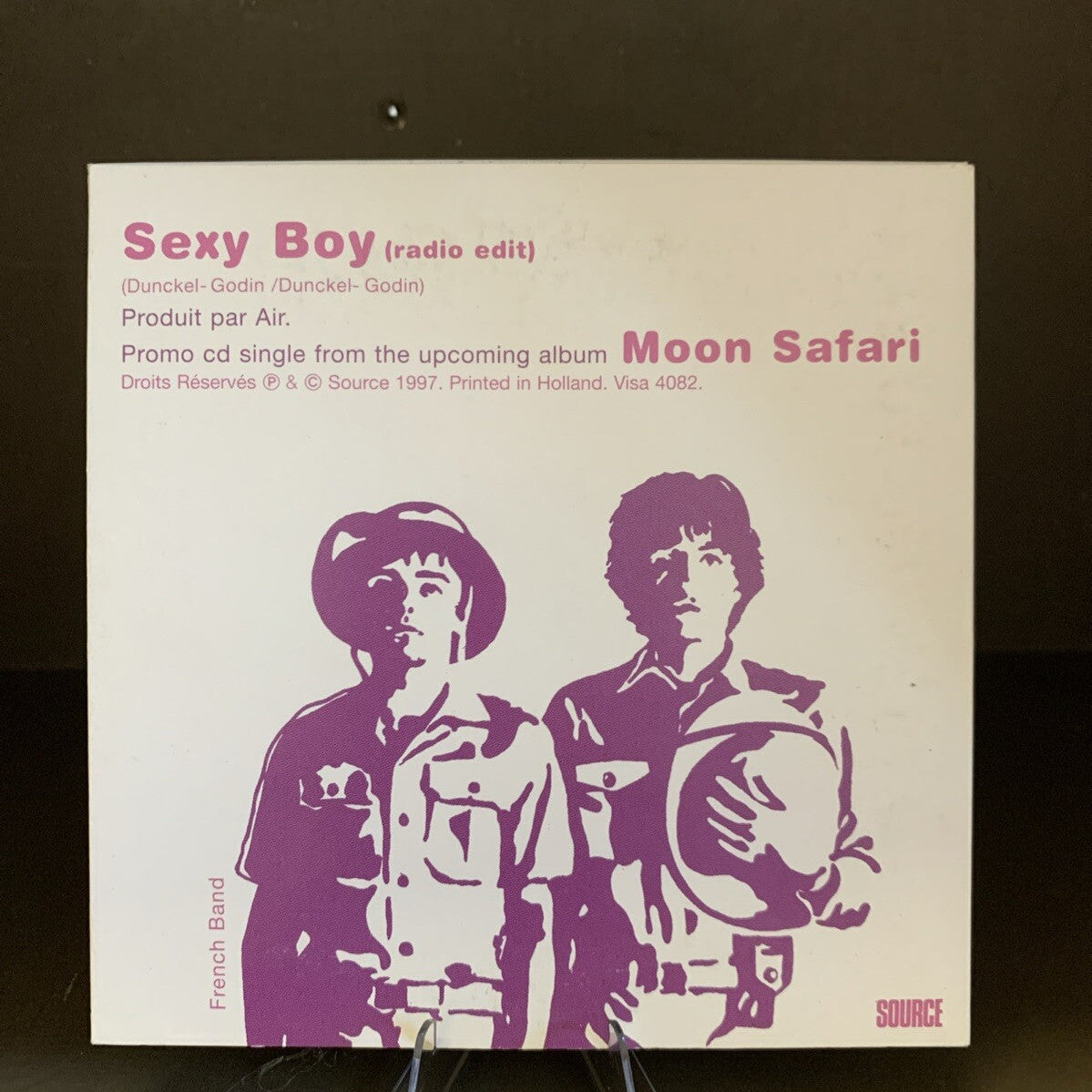 AIR SEXY BOY (K84) 1 Track Promo CD Single Card Sleeve SOURCE