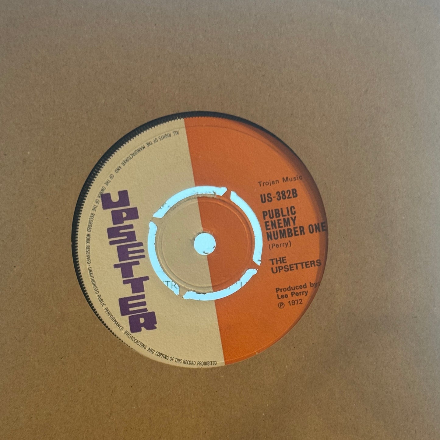King Iwah & The Upsetters – Give Me Power #2 | 7" | 1972 | Upsetter