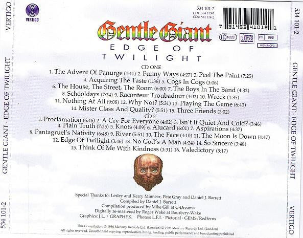 Gentle Giant – Edge Of Twilight