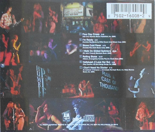Humble Pie – Performance - Rockin' The Fillmore CD