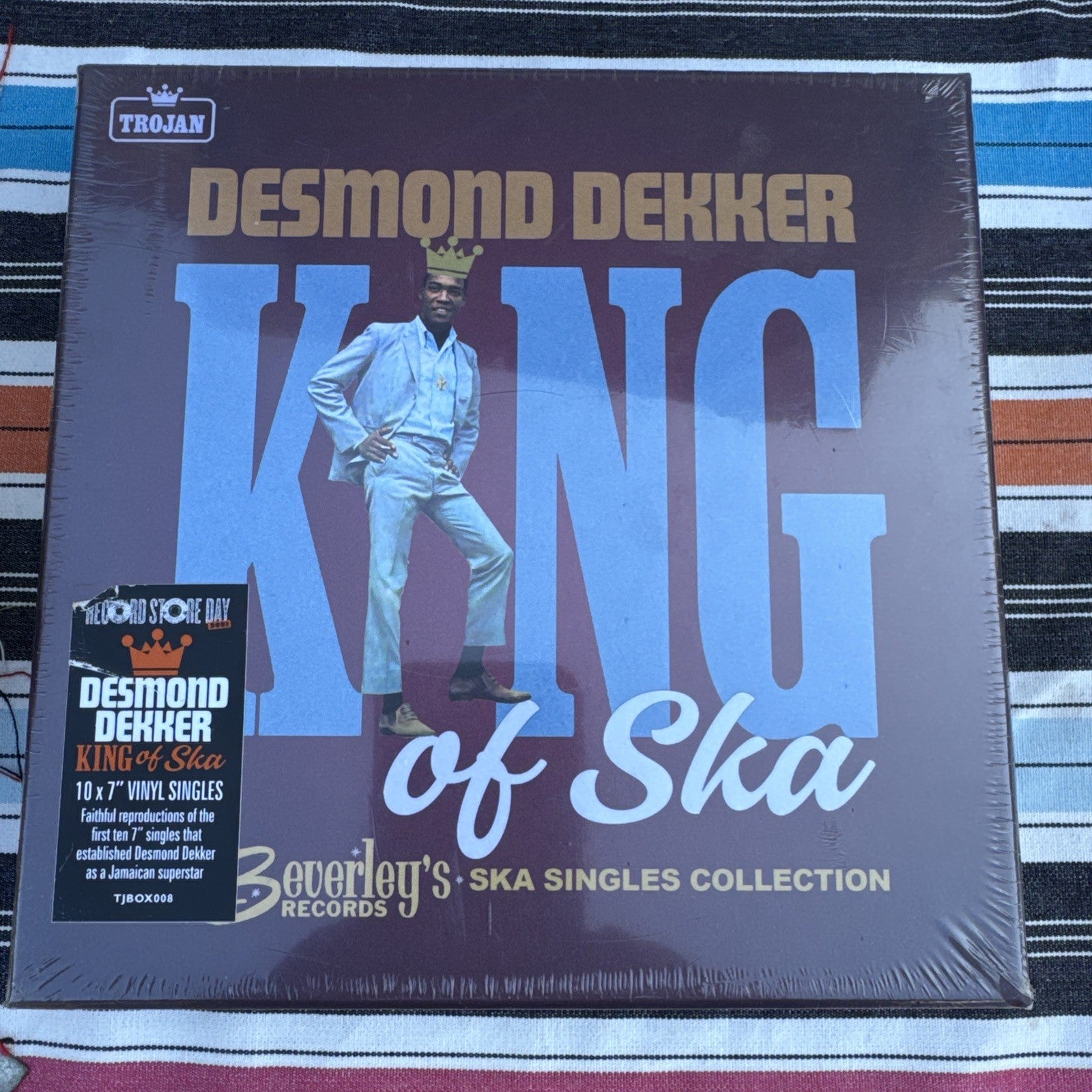 Desmond Dekker - King Of Ska  Beverley's Records  Ska Singles Collection RSD