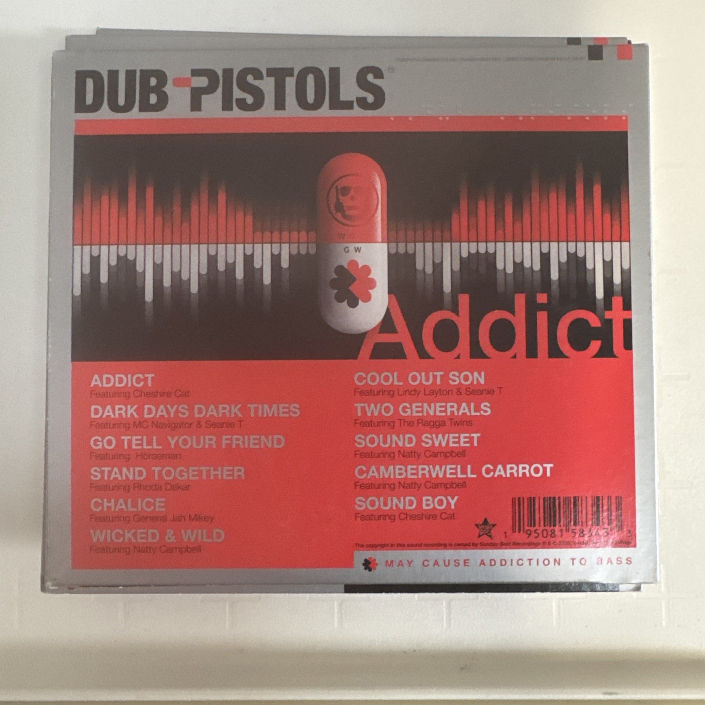 Dub Pistols - Addict CD 2020 Europe SBESTCD89 – Signed Electronic Reggae Fusion