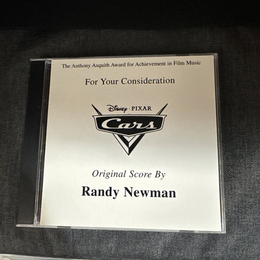 Randy newman cars cd original score pixar disney 2006 The Anthony Asquith Award