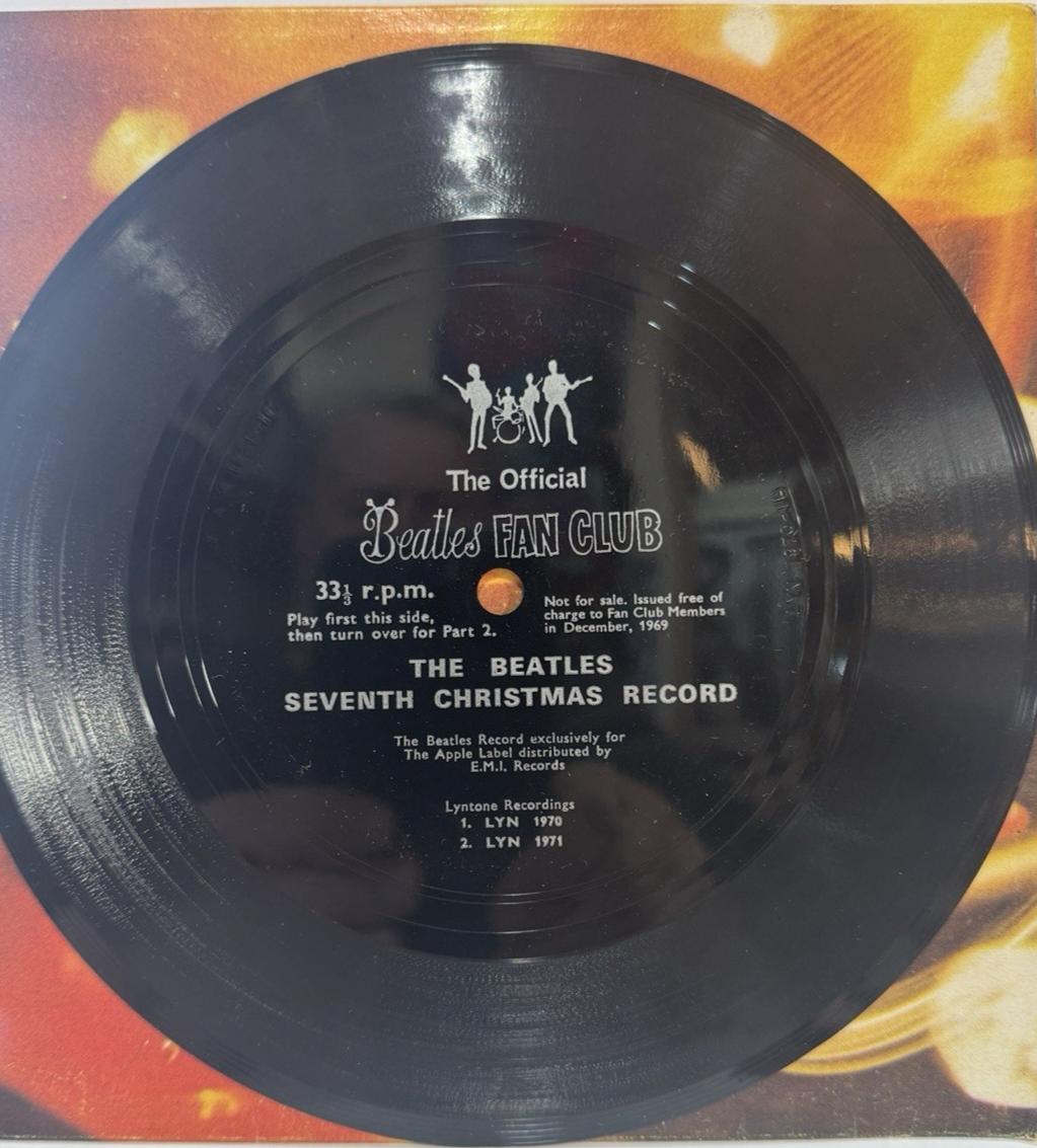 The Beatles – Seventh Christmas Record | 7" Flexi 33⅓ | 1969 | Lyntone LYN1970/1