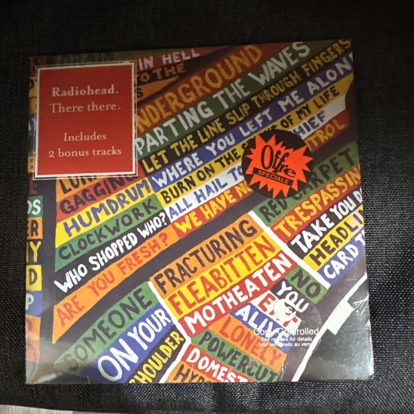 Radiohead   There There plus 2 bonus tracks| CD caed sleeve seeled