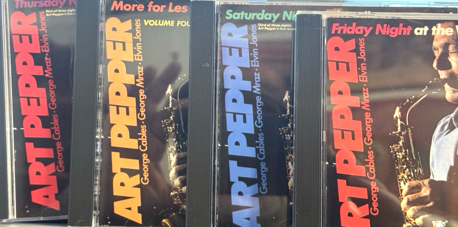Art Pepper More For Les,Thursday Friday saturday  Night at the Village Vanguard