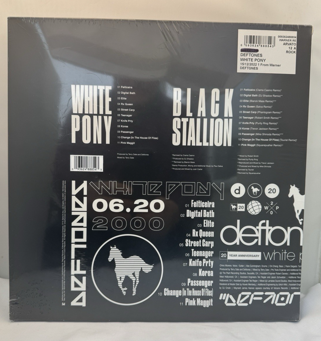 Deftones – White Pony 20th Anniversary Deluxe | 4LP Vinyl | 2021 | Reprise