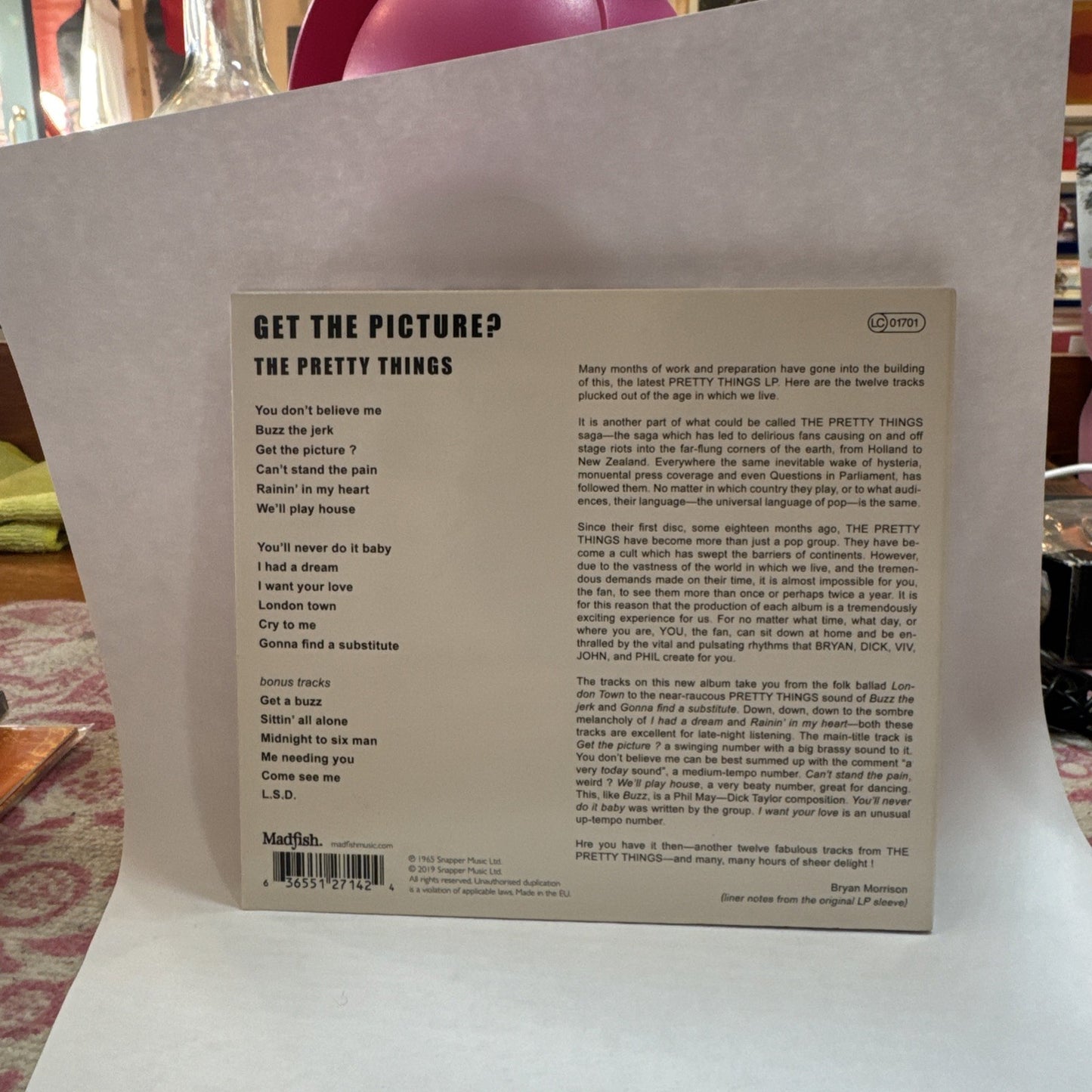 The Pretty Things – Get the Picture? CD Album (Remastered Edition)