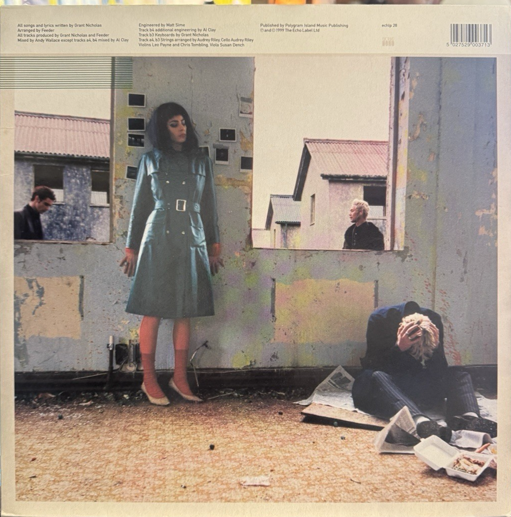 Feeder ‎– Yesterday Went Too Soon Echo ‎– ECHLP 28 Vinyl, LP, Album 1999 RARE