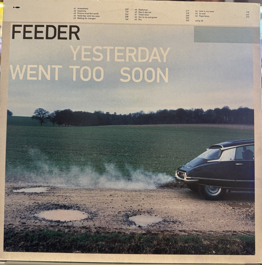 Feeder ‎– Yesterday Went Too Soon Echo ‎– ECHLP 28 Vinyl, LP, Album 1999 RARE