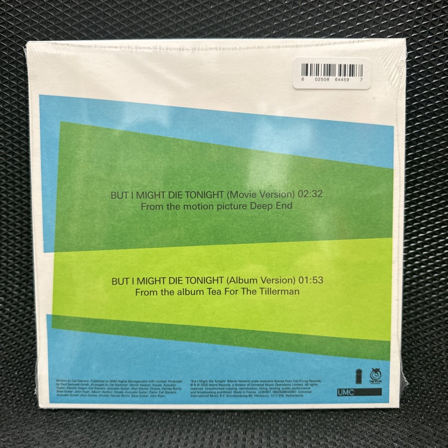 Cat Stevens – But I Might Die Tonight | RSD 2020 Blue 7" Vinyl | NEW Sealed