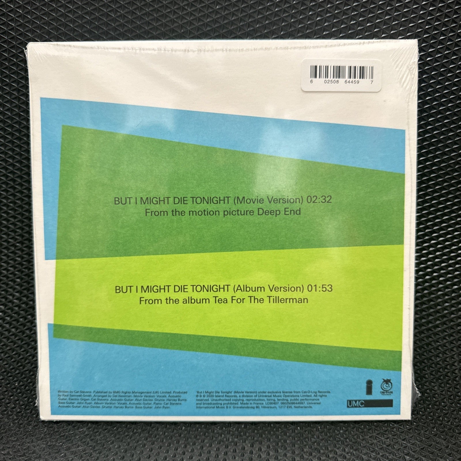 Cat Stevens – But I Might Die Tonight | RSD 2020 Blue 7" Vinyl | NEW Sealed