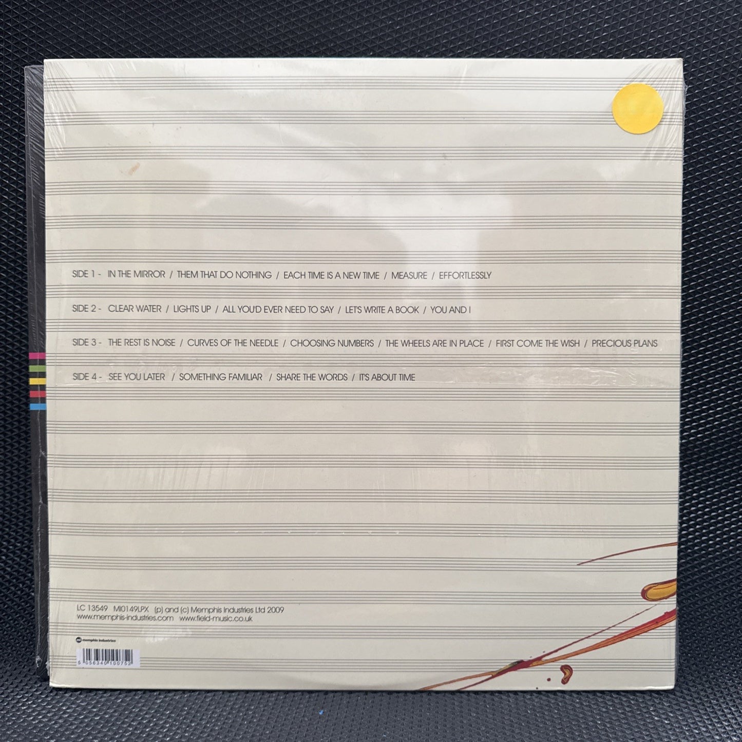 Field Music – Measure: indie rock double LP reissue on red & yellow heavyweight