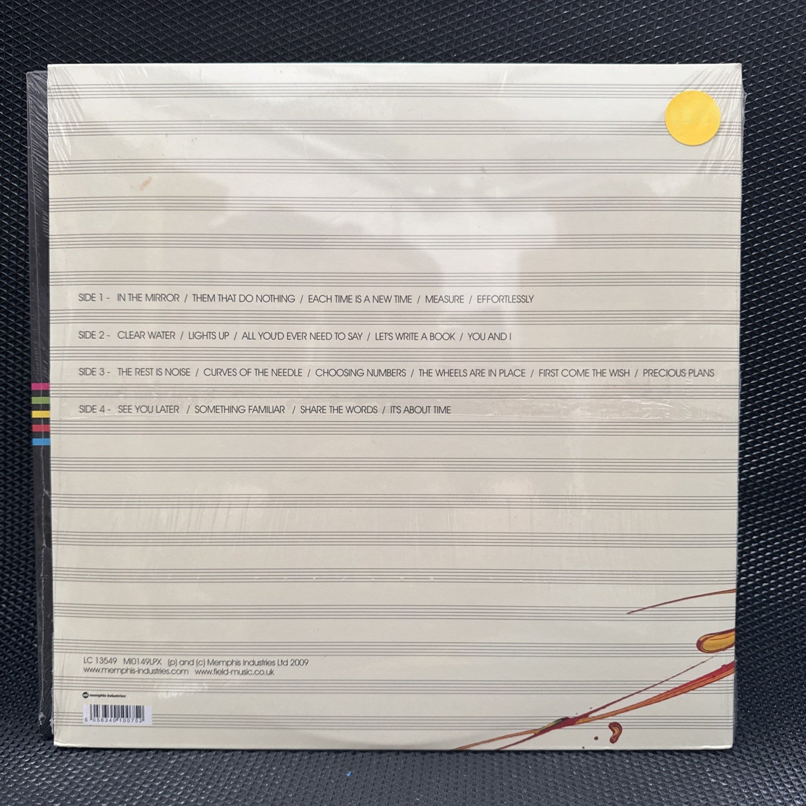Field Music – Measure: indie rock double LP reissue on red & yellow heavyweight