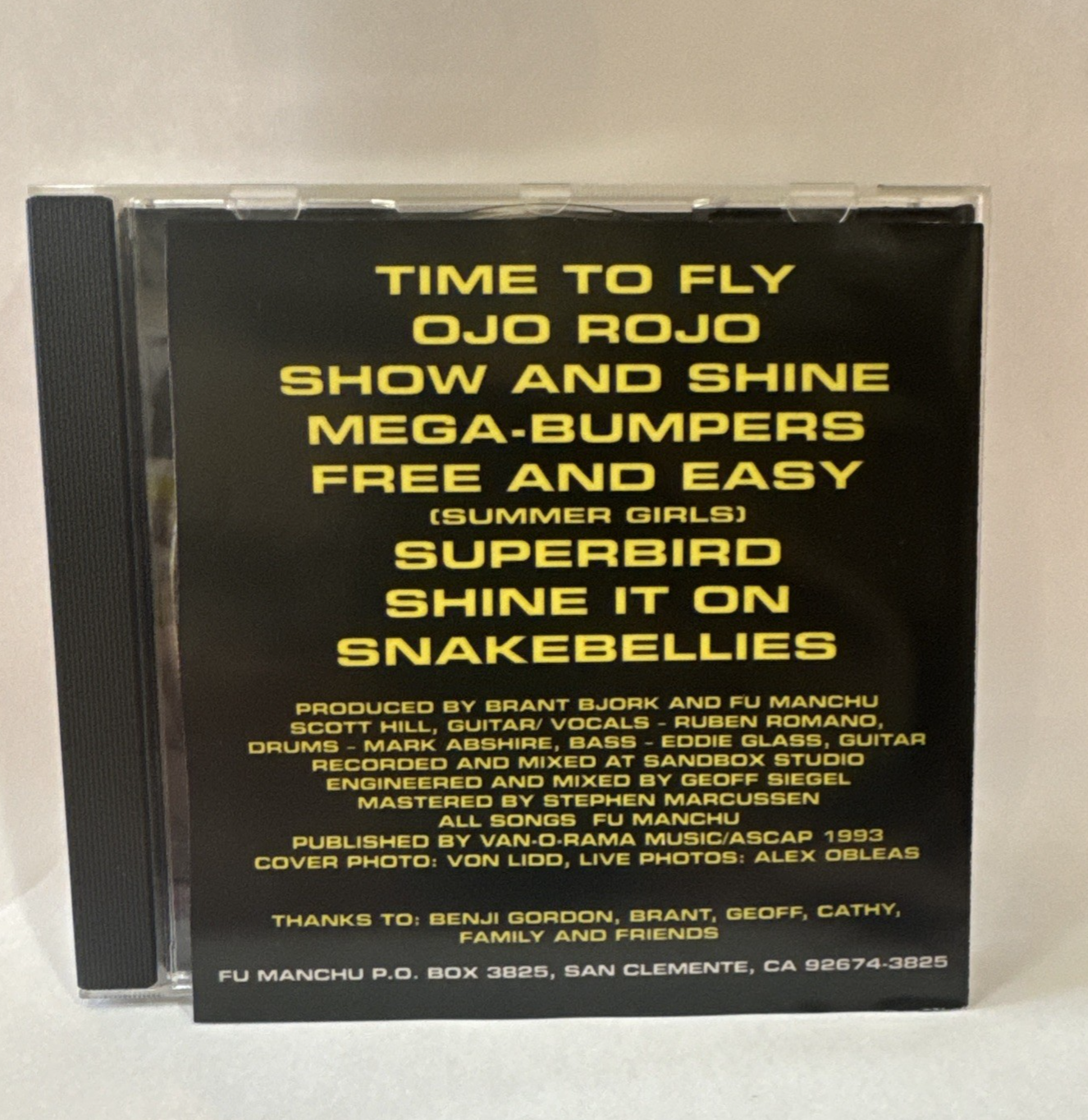 Fu Manchu – No One Rides For Free (2003 CD of Original Recording)