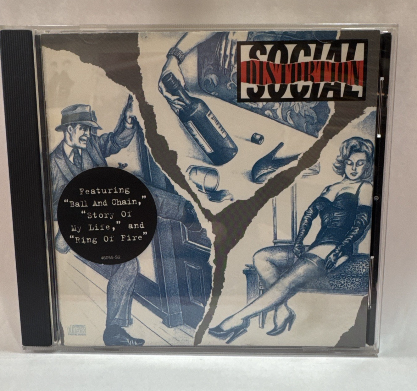 Social Distortion – Social Distortion CD Album (Epic, 1990, Punk Rock)