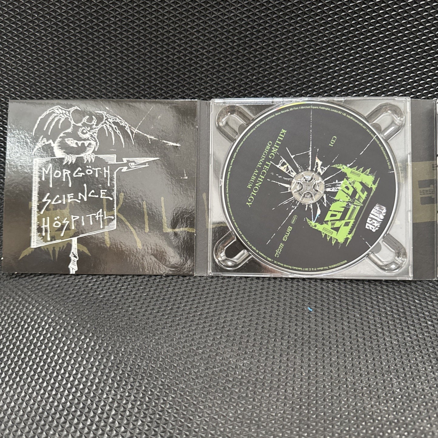 Voivod – Killing Technology CD + DVD Sci-fi thrash metal classic & raw riffs VG+