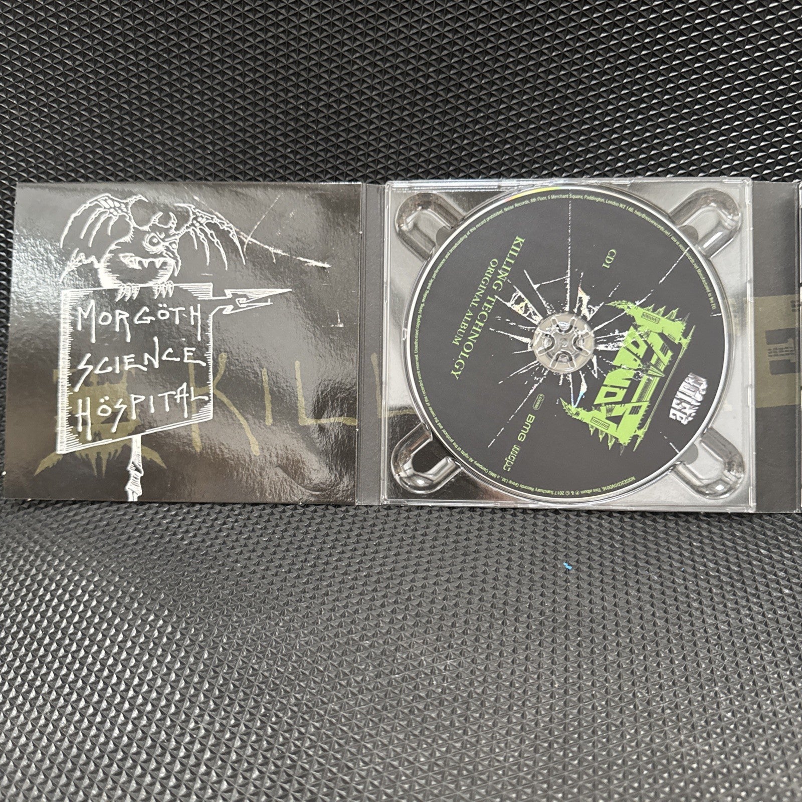 Voivod – Killing Technology CD + DVD Sci-fi thrash metal classic & raw riffs VG+