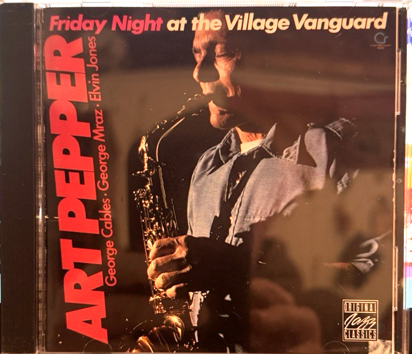 Art Pepper More For Les,Thursday Friday saturday  Night at the Village Vanguard