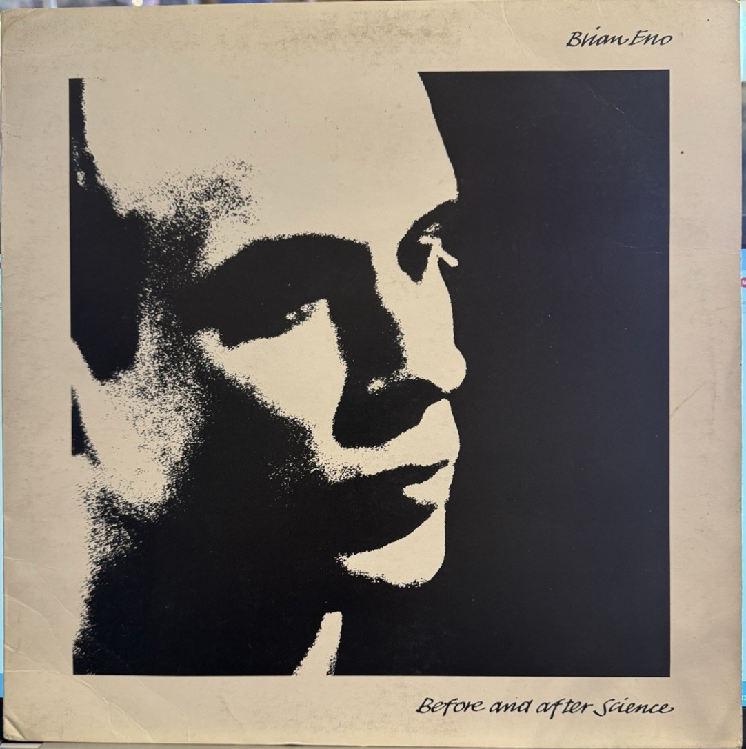 Brian Eno Before and After Science LP vinyl UK Polydor 1977 with lithographs