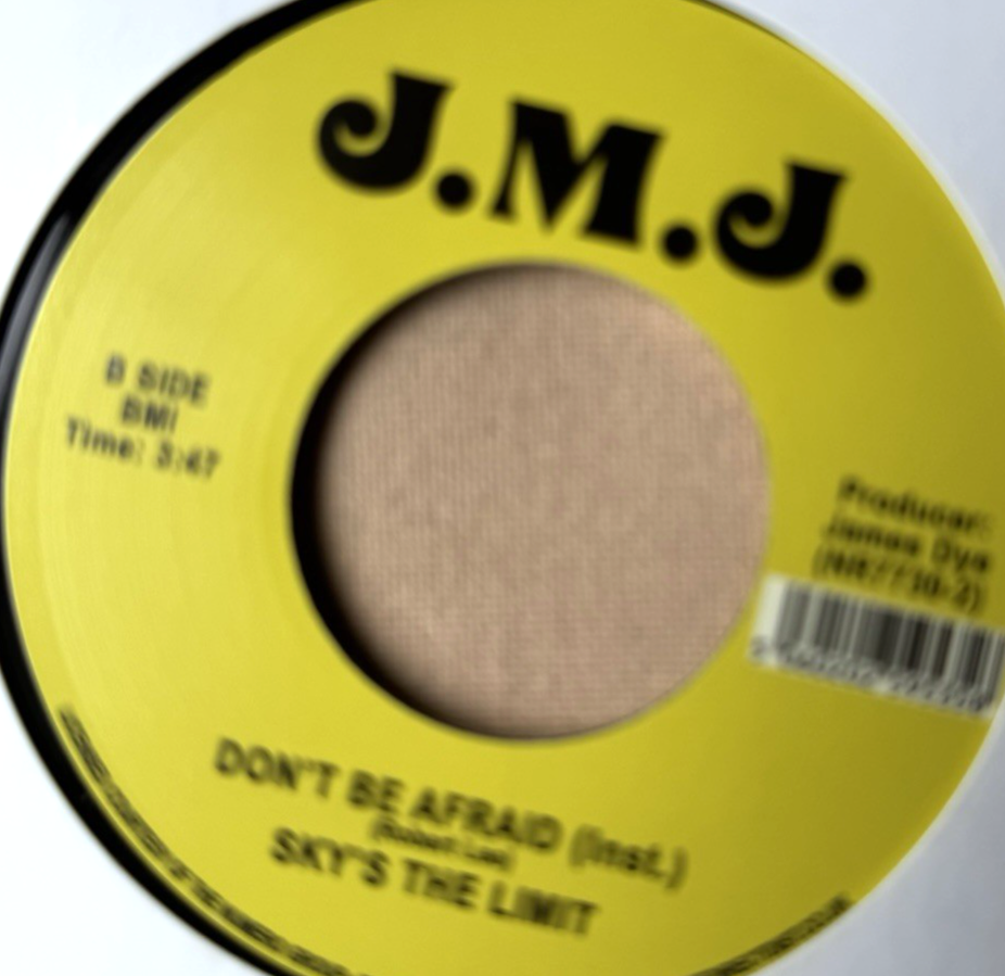 Sky's The Limit – Don't Be Afraid: RSD 2022 UK soul 7" with vocal & instrumental