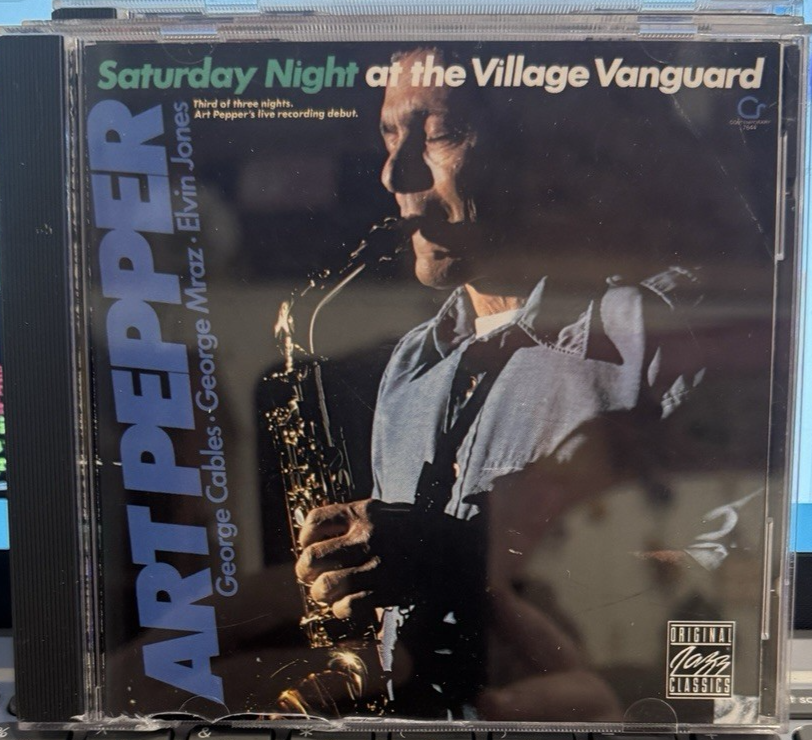 Art Pepper More For Les,Thursday Friday saturday  Night at the Village Vanguard