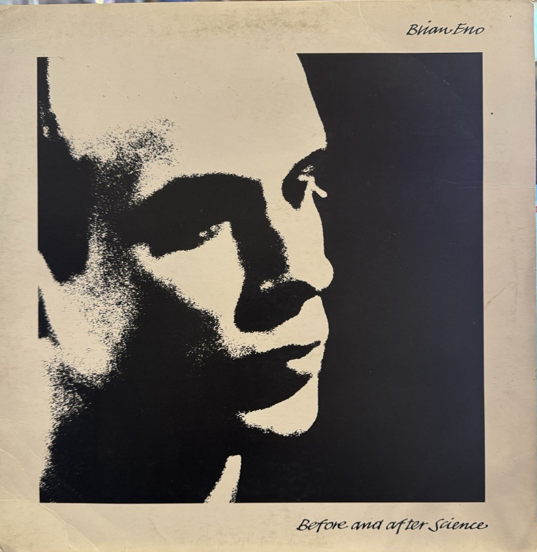 Brian Eno Before and After Science LP vinyl UK Polydor 1977 with lithographs