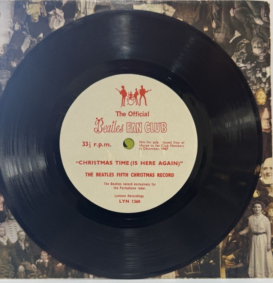 The Beatles – Christmas Time (Is Here Again) | 7" Flexi | 1967 | LYN1360