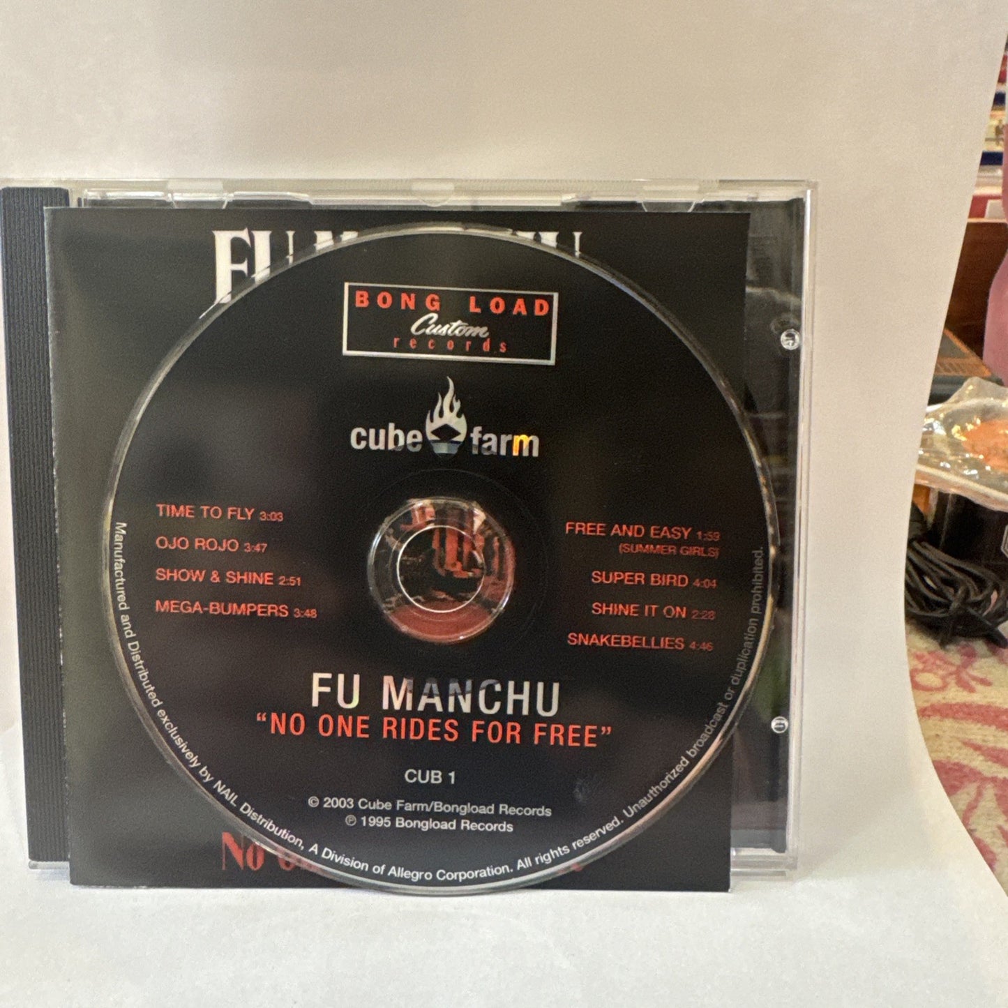 Fu Manchu – No One Rides For Free (2003 CD of Original Recording)