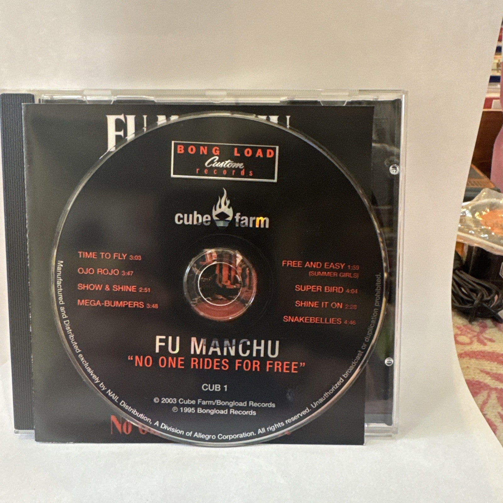 Fu Manchu – No One Rides For Free (2003 CD of Original Recording)