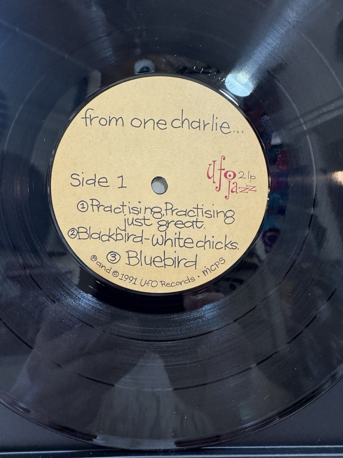 Charlie Watts – From One Charlie (1991) UFO Records vinyl Box set  NM