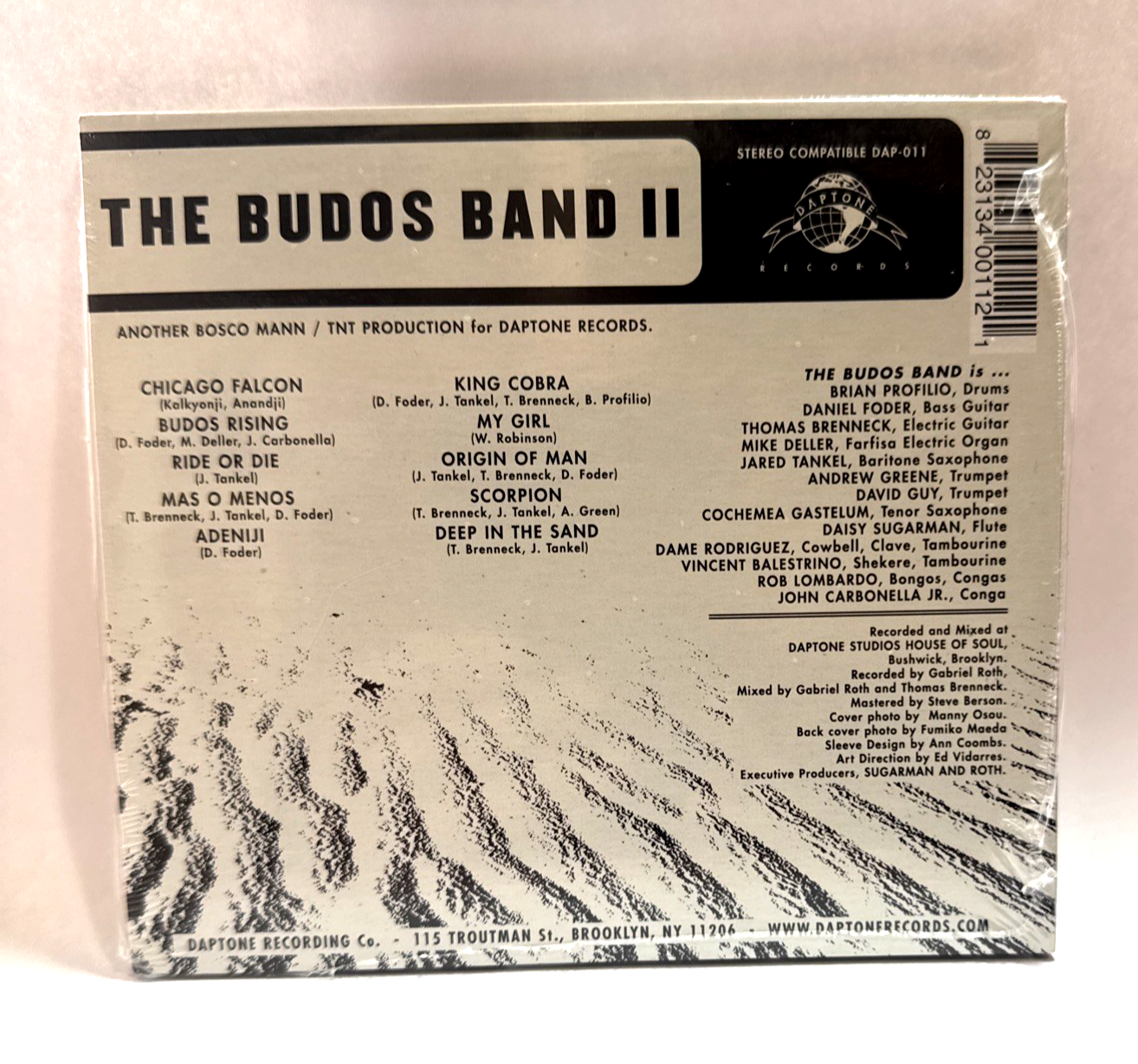 The Budos Band – The Budos Band II CD Album (US Import, Daptone Records)