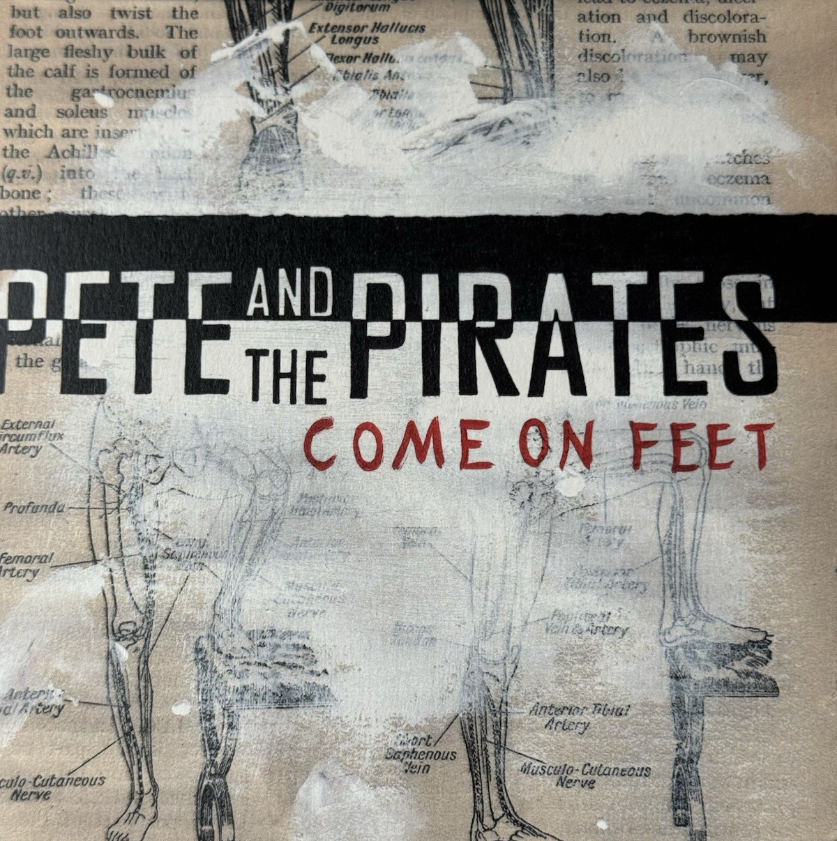 Pete & The Pirates – Come On Feet: 2007 UK indie rock 7" with B-side “Humming”