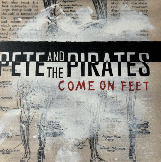 Pete & The Pirates – Come On Feet: 2007 UK indie rock 7" with B-side “Humming”