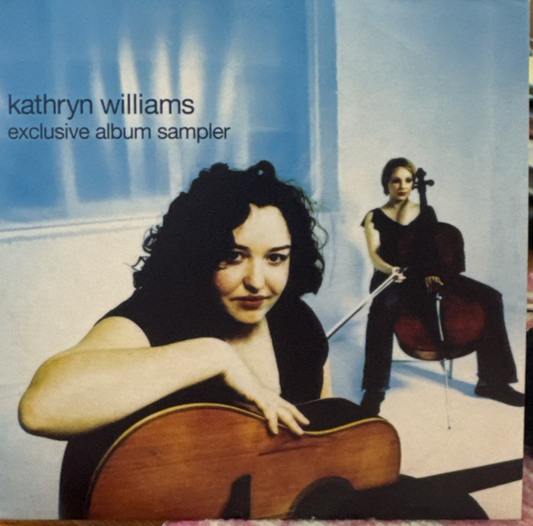 KATHRYN WILLIAMS EXCLUSIVE ALBUM SAMPLER  4 Track Promo CD Single Card Slee