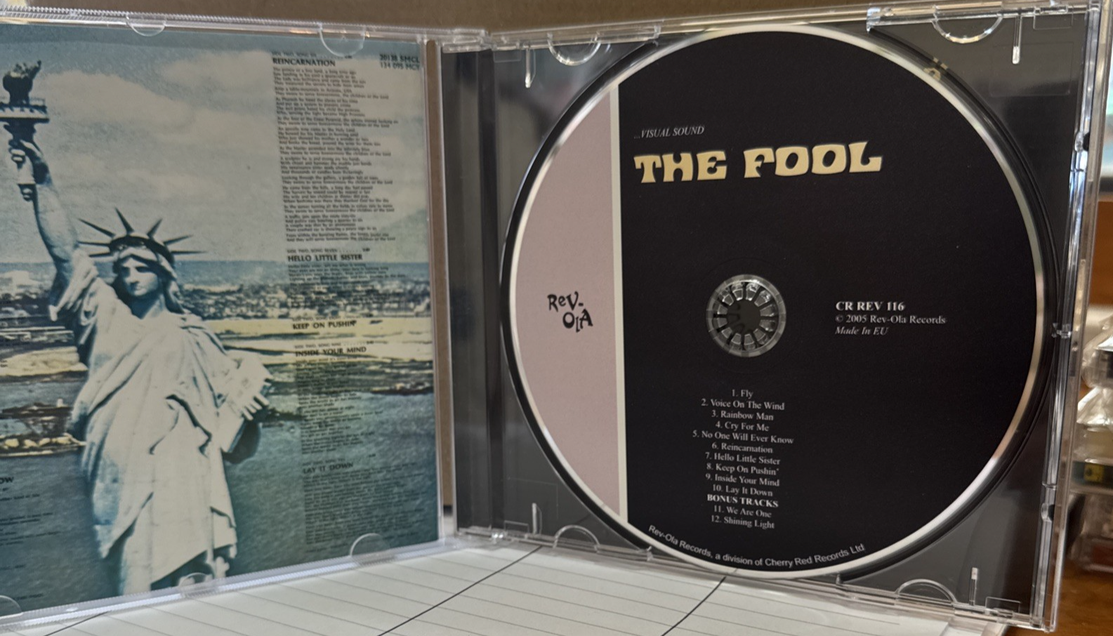 The Fool – The Fool CD (Reissue, Bonus / Extra Tracks) – Rev-Ola CR REV 116