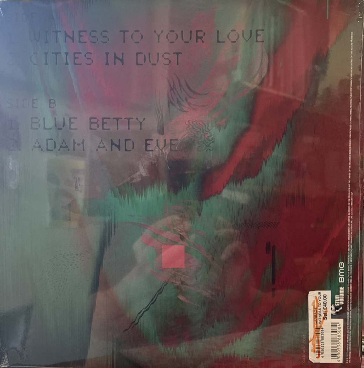 Garbage - Witness To Your Love Limited Edition, Red Transparent Sealed