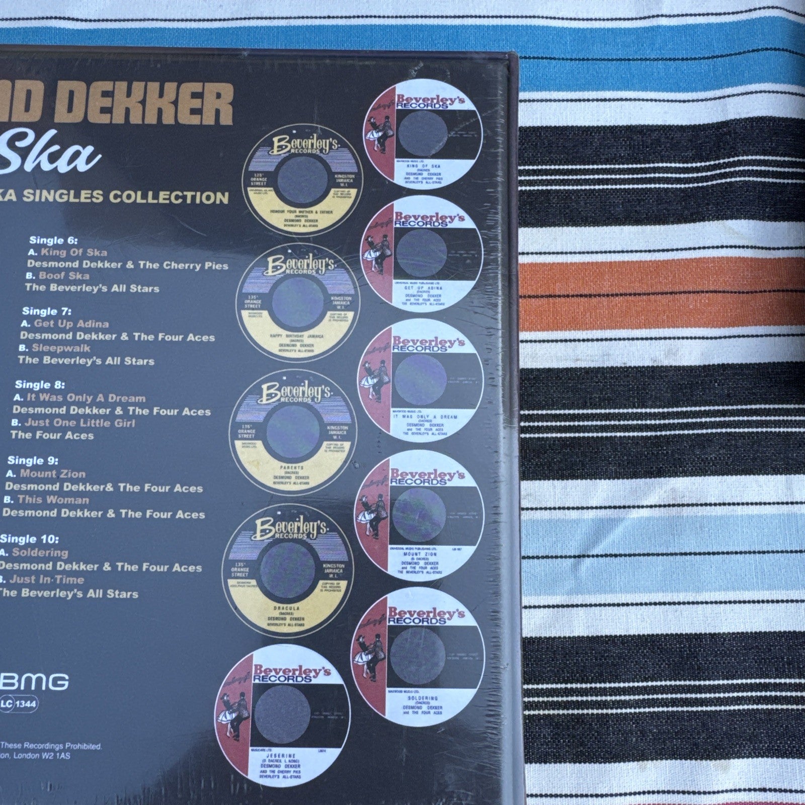 Desmond Dekker - King Of Ska  Beverley's Records  Ska Singles Collection RSD