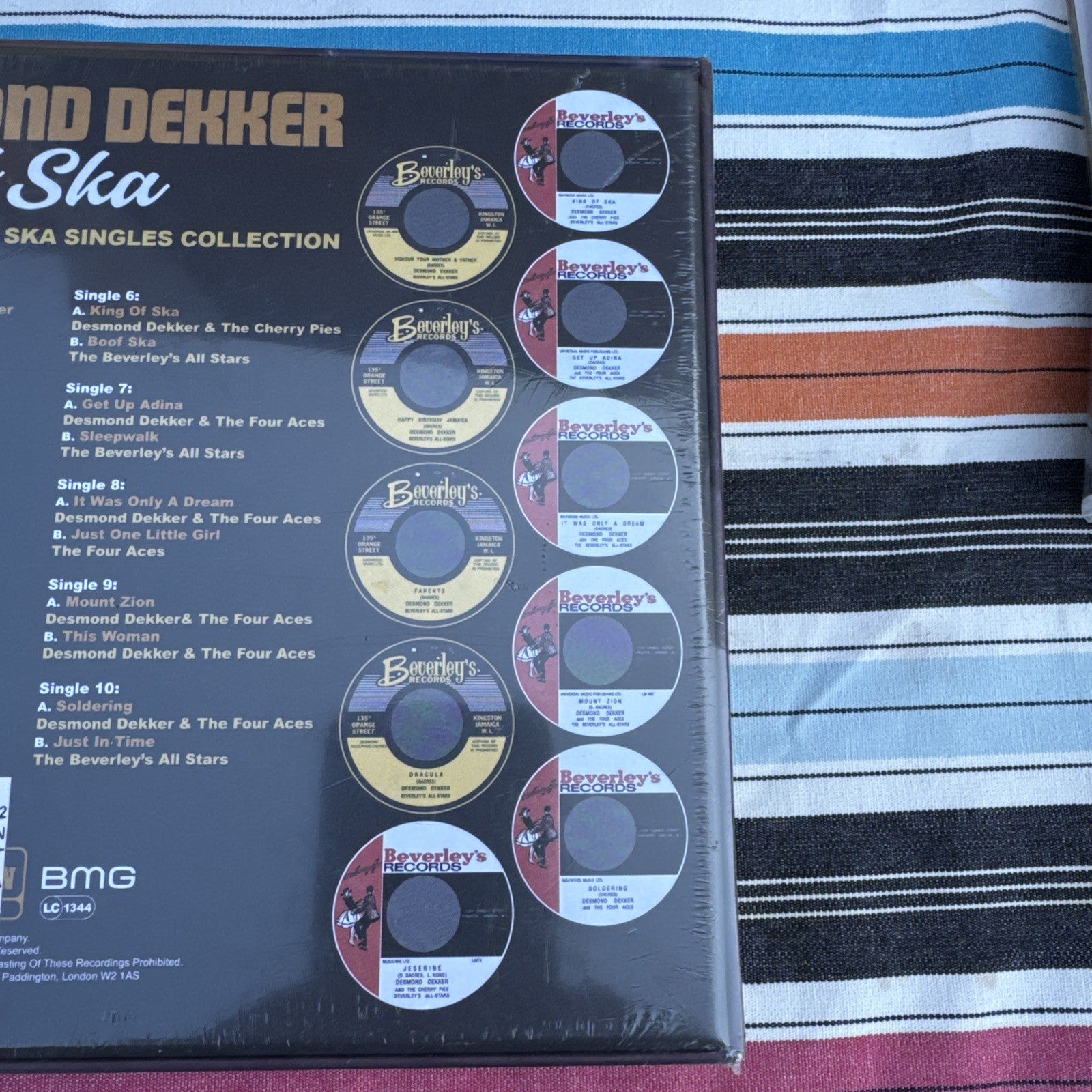 Desmond Dekker - King Of Ska  Beverley's Records  Ska Singles Collection RSD