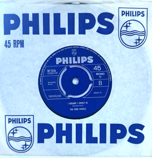 The Pink People – Indian Hate Call | 7" Single | 1964 | Philips BF1356