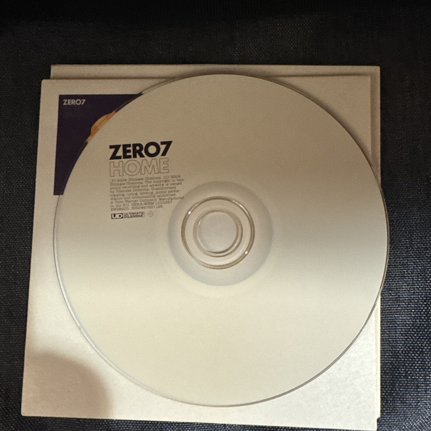 ZERO 7 - Home - CD - Single Import -stereolab ben watt mix