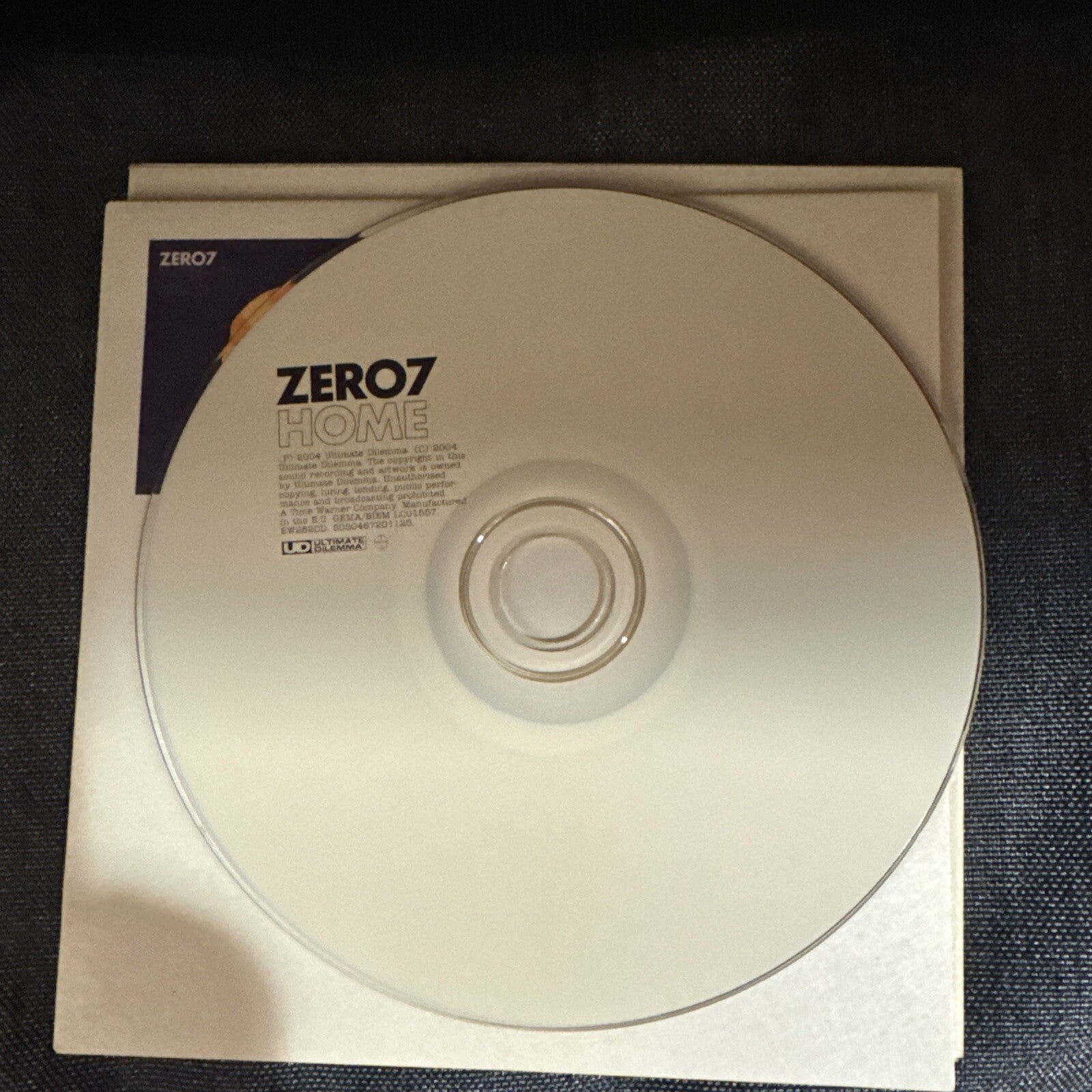 ZERO 7 - Home - CD - Single Import -stereolab ben watt mix