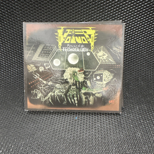 Voivod – Killing Technology CD + DVD Sci-fi thrash metal classic & raw riffs VG+