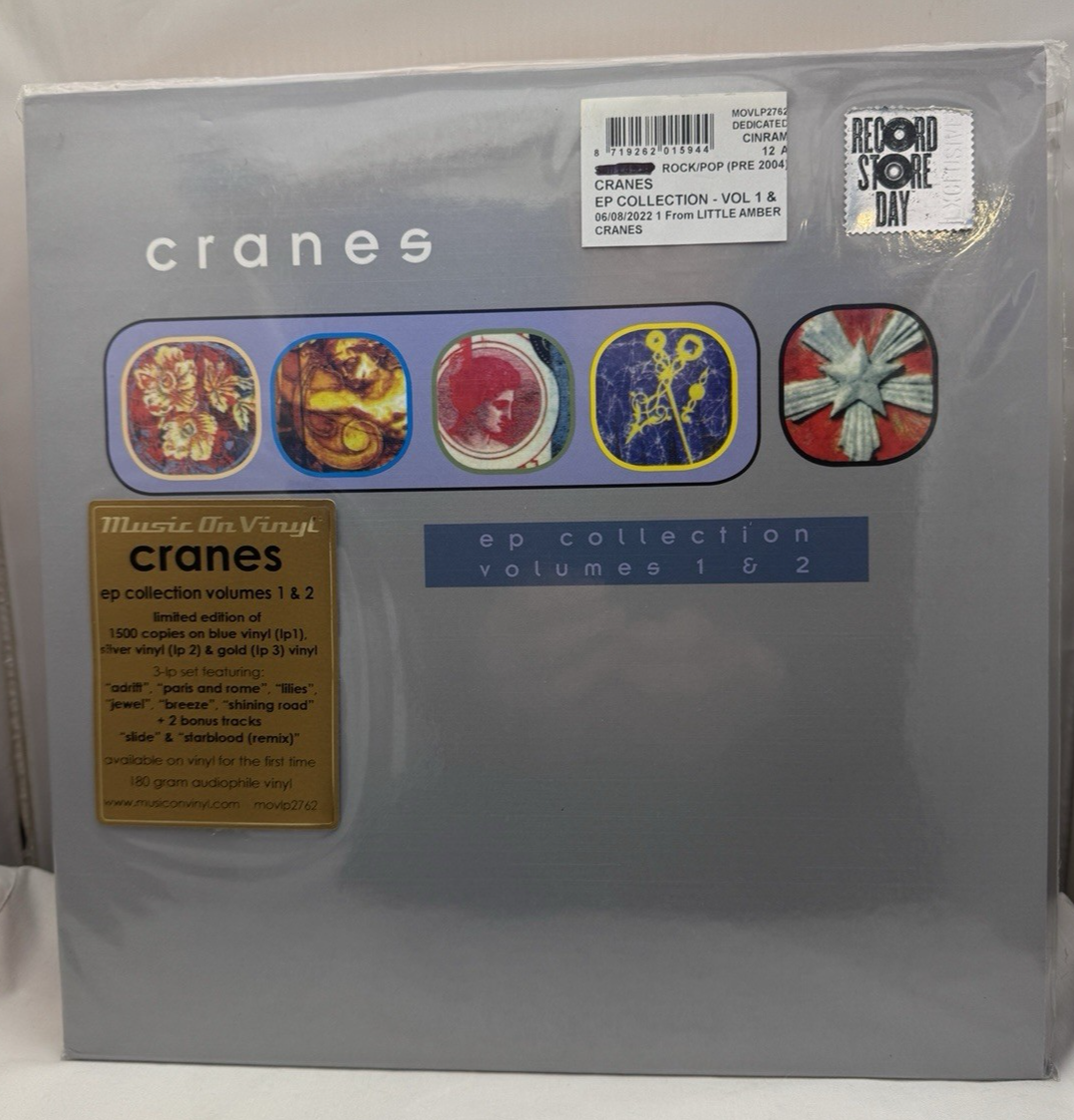 Cranes – EP Collection Volumes 1 & 2 | 3×LP Vinyl | 2021 | Music On Vinyl